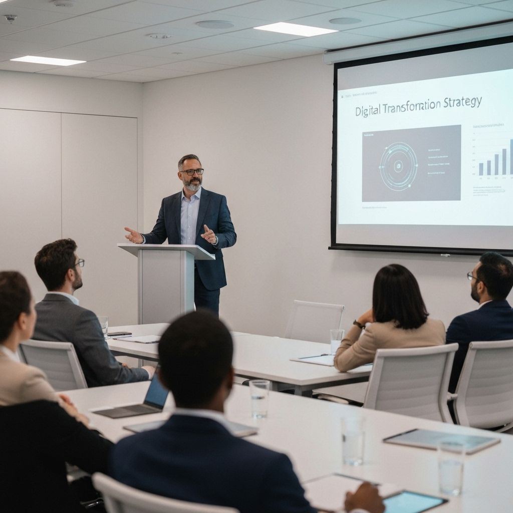 Digital transformation leadership